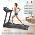 FlexGymPro™ Treadmill Machine 5 LCD Screen 250 LB Capacity Bluetooth Music
