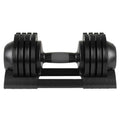 FlexGymPro™ 52 Lb Adjustable Steel And Dumbbells